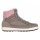 Lowa Winterschuhe Casara Mid GTX (Veloursleder, wasserdicht) steingrau/rose Damen