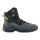 Lowa Wanderschuhe Wandax Mid GTX (Veloursleder/Synthetik, wasserdicht) dunkelpetrol/lime Kinder