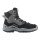 Lowa Wanderschuhe Wandax Mid GTX (Veloursleder/Synthetik, wasserdicht) schwarz/grau Kinder