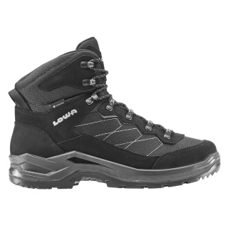 Lowa Wanderschuhe Taurus Pro Mid GTX (All Terrain, Veloursleder, wasserdicht) 2025 schwarz Herren