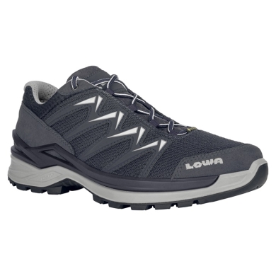 Lowa Wander-Travelschuhe Innox Pro Low GTX (All-Terrain, Synthetik/Textil, wasserdicht) 2024 stahlblau/offweiss Herren