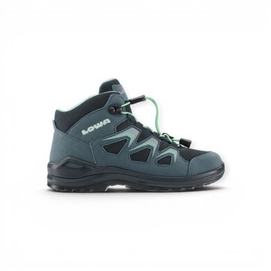 Lowa Wanderschuhe Innox Evo GTX QC (Synthetik/Textil, wasserdicht) navyblau/jadegrün Kleinkinder