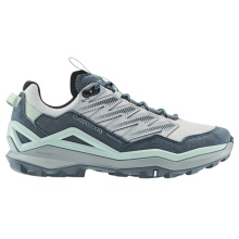 Lowa Wanderschuhe Maddox Pro Low (Fast-Hiking, Textil/Synthetik) schiefergrau/blau Damen