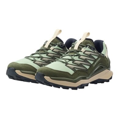 Lowa Wanderschuhe Maddox Pro GTX Low (Textil/Synthetik, wasserdicht) olivgrün/salbeigrün Damen