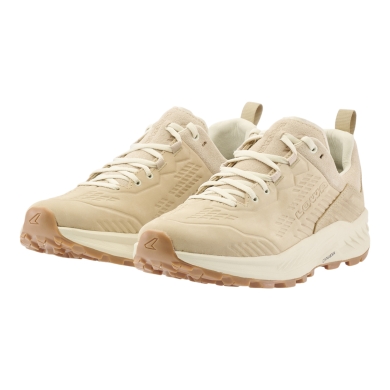 Lowa Wanderschuhe Nuvolo (Nubukleder) desertbeige/champagner Damen
