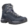 Lowa Wanderschuhe Renegade 100 GTX Mid (All-Terrain, Nubukleder, wasserdicht) navyblau/asphalt Herren