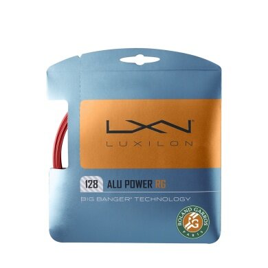 Luxilon Tennissaite Alu Power Roland Garros 1.28 (Haltbarkeit+Power) bronzebraun 12m Set