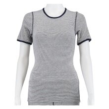 Medima Unterwäsche Shirt (Baumwolle) Kurzarm blau/weiss (Gr. 92-128)