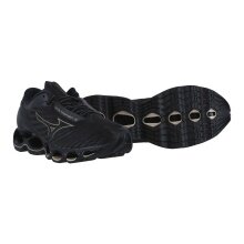 Mizuno Laufschuhe Wave Prophecy 12 (Dämpfung) schwarz/gold Herren