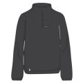 Maloja Fleecepullover MeltinaM (Half Zip, atmungsaktiv) schwarz Damen