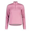 Maloja Halfzip-Langarmshirt SawangM Adventure Midlayer Shirt (warm, 4-Wege-Stretch) rosa Damen