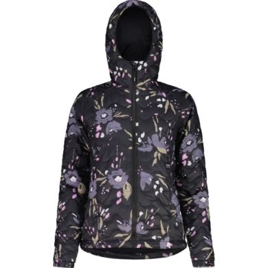 Maloja Isolationsjacke ChrysanthenumM (Primaloft®-Bio-Isolierung, warm, winddicht) schwarz/blume Damen