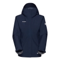 Mammut Hardshell-Wanderjacke Treeline Light HS Hooded (leicht, wasserdicht) marineblau Damen