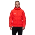 Mammut Isolations-Winterjacke Sander Insulated Hooded (wärmend dank Kunstfaserfüllung) rot Herren