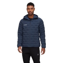 Mammut Isolations-Winterjacke Sander Insulated Hooded (wärmend dank Kunstfaserfüllung) navyblau Herren