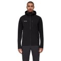 Mammut Softshell-Wanderjacke Ultimate Comfort SO Hooded (4‑Wege-Stretch, winddicht) schwarz Herren