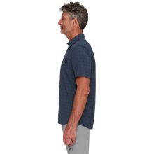 Mammut Wanderhemd Lenni Kurzarm 2025 (mit Brusttasche) navyblau Herren