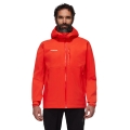 Mammut Wanderjacke Alto Guide Hardshell Hooded (atmungsaktiv, wasserdicht, PFC-frei) rot Herren