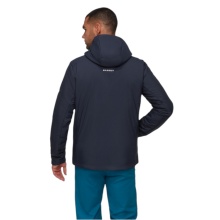 Mammut Wander-Isolationsjacke Rime IN Hooded (leicht, optimale Wärmeleistung) marineblau Herren