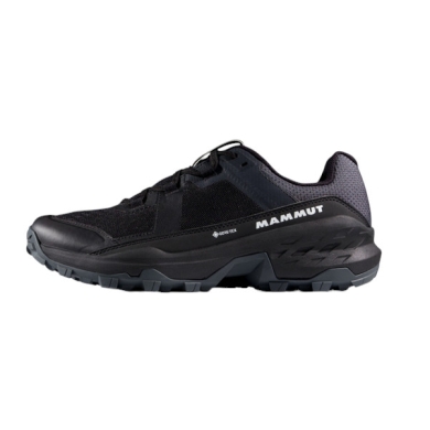 Mammut Wanderschuhe Girun II Low GTX (Multifunktion, wasserdicht) schwarz/stahlgrau Herren