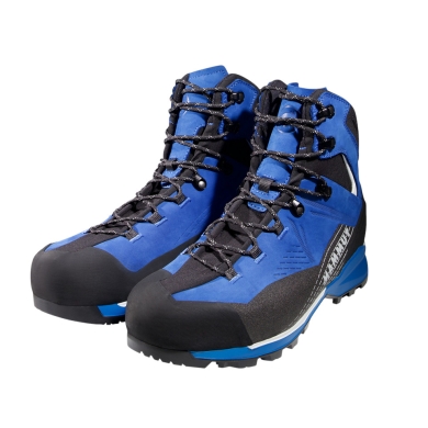 Mammut Wanderschuhe Kento Guide II High GTX (Hochtouren-Bergwander, wasserdicht) glacier blau/schwarz Herren