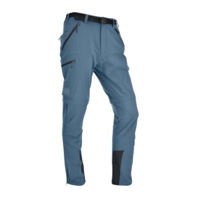 Maul Wander-Trekkinghose Eiger Alpin T-Zipp-Off 2in1 (lange Hose und Bermudas in einem) hellblau Herren