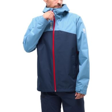 Millet Regenjacke Seneca 2.5 Lagen (wasserdicht, atmungsaktiv) dunkelblau/saphir Herren