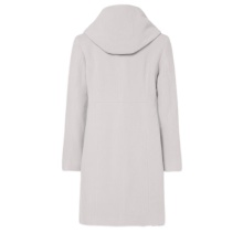 Milo Wintermantel Bella (Wollmischung, mit Kapuze) steingrau Damen