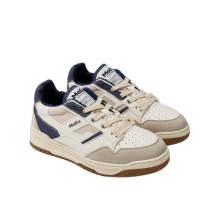 MoEa Sneaker Gen2 - Mushroom White & Blue - weiss/beige/blau