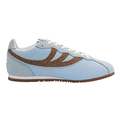 MoEa Sneaker Rise - Palm Tree - blau/braun