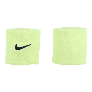 Nike Schweissband Tennis Premier Single Handgelenk 2026 lemongelb/schwarz - 2 Stück