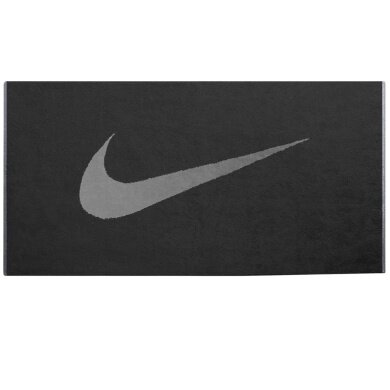 Nike Handtuch Sport Towel NP Medium (100% Baumwolle) schwarz 80x38cm