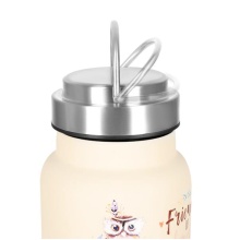 Nils Camp Trinkflasche NC3806 Forest (Edelstahl) 520ml beige