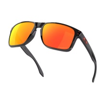 Oakley Sonnenbrille Holbrook XL Polarisiert (Glasfarbe: Prizm ruby polarized) schwarz ink - 1 Brille