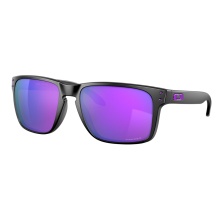 Oakley Sonnenbrille Holbrook XL (Glasfarbe: Prizm violet) schwarz matt - 1 Brille