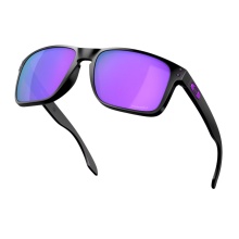 Oakley Sonnenbrille Holbrook XL (Glasfarbe: Prizm violet) schwarz matt - 1 Brille