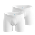 Odlo Unterwäsche Boxershort Active Light (leicht, atmungsaktiv) weiss Herren - 2er Pack