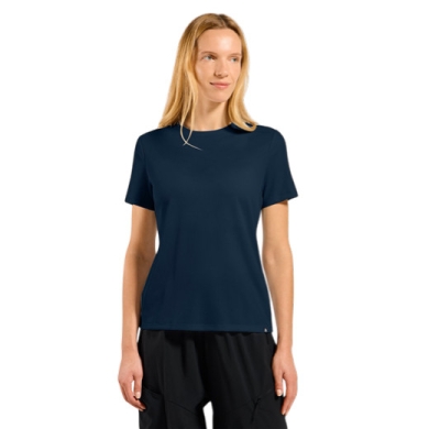 Odlo Wander-/Freizeit Shirt Cubic Light (leicht, schnelltrocknend) sapphireblau Damen