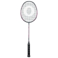 OLIVER Badmintonschläger Dual Tec Flow (84g/kopflastig/flexibel) 2025 schwarz/pink - besaitet -