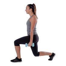 Pure2Improve Fitness Hanteln Neopren hellblau Set 2x3,0kg