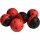 Pure2Improve Golfball Impact Set - 6 Stück schwarz/rot