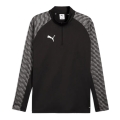 Puma Sport-Langarmshirt teamLIGA26 Training 1/4 Zip Top (100% rec. Polyester, atmungsaktiv) schwarz Herren