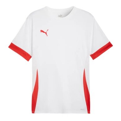 Puma Sport-Shirt teamGOAL Matchday Jersey weiss/rot Herren