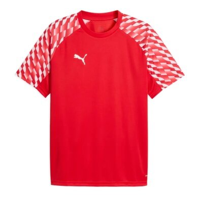 Puma Sport-Tshirt teamLIGA26 Jersey (100% rec. Polyester, atmungsaktiv) rot Herren