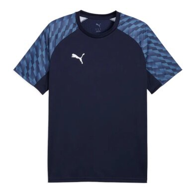 Puma Sport-Tshirt teamLIGA26 Jersey (100% rec. Polyester, atmungsaktiv) navyblau Herren