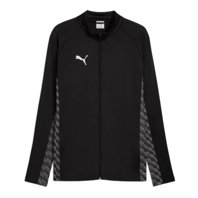 Puma Trainingsjacke teamLIGA26 Training Jacket (Full-Zip, 100% rec. Polyester, atmungsaktiv) schwarz Herren