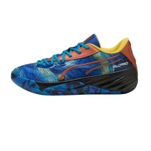 Puma Hallen-Indoorschuhe All-Pro Nitro Dylan Exhibit (Basketball) blau/bunt Herren