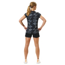 RSL Sport-Shirt Stone (100% Polyester) grau/schwarz Damen