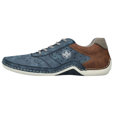 Rieker Sneaker 07506 (Kunstleder) blau/braun Herren