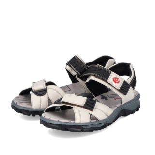 Rieker Trekkingsandalen 68851-80 weiss Damen